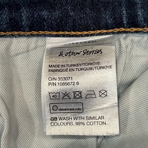 Los Angeles Atelier & Other Stories Straight High Rise Size 29 - Picture 12 of 16